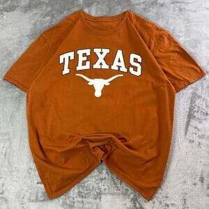 Texas Longhorns T Shirt Orange NCAA Graphic Tee XL Fanatics College Football